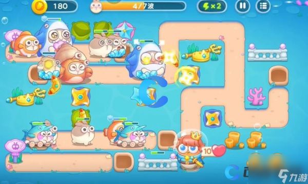 《保卫萝卜4》海的闺女第九十二关怎么过