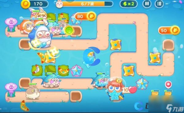 《保卫萝卜4》海的闺女第九十二关怎么过