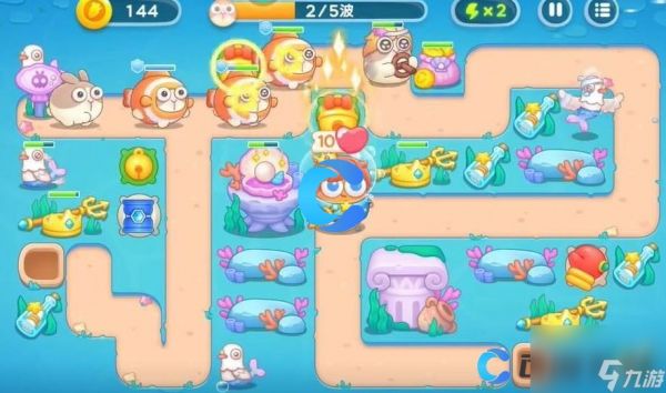 《保卫萝卜4》海的闺女第九十四关通关小技巧