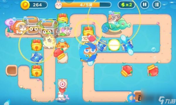 《保卫萝卜4》海的闺女第九十四关通关小技巧