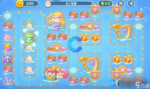 《保卫萝卜4》海的闺女第九十五关通关小技巧