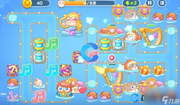 《保卫萝卜4》海的闺女第九十五关通关小技巧