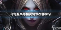 《魔兽世界》乌龟服高等精灵骑术学习在哪里介绍