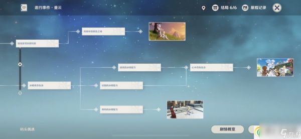 原神重云邀约全部6个结局攻略-原神重云邀约全部6个结局是怎样的