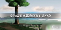 泰拉瑞亚霜套怎么得到 《泰拉瑞亚》寒霜套怎么获取