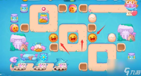 《保卫萝卜4》海的闺女第107关通关攻略