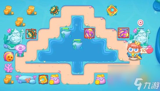 《保卫萝卜4》海的闺女第109关通关攻略