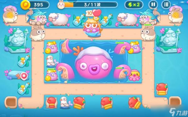 保卫萝卜4海的闺女120关攻略