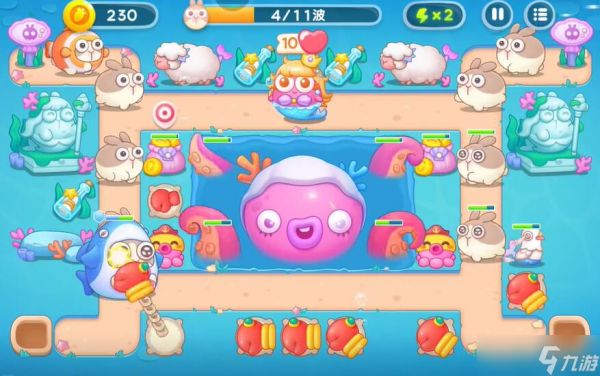 保卫萝卜4海的闺女120关攻略