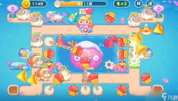 保卫萝卜4海的闺女120关攻略