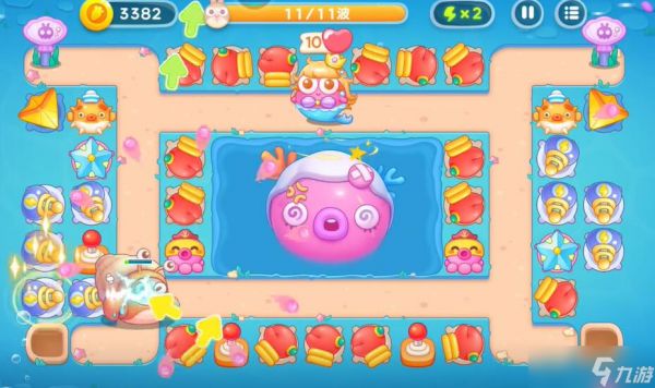 保卫萝卜4海的闺女120关攻略