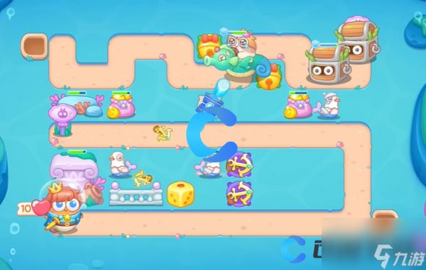 《保卫萝卜4》海的闺女第一百一十七关图文攻略