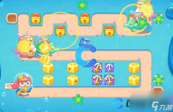 《保卫萝卜4》海的闺女第一百一十七关图文攻略