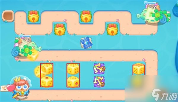 保卫萝卜4海的闺女第117关怎么通过