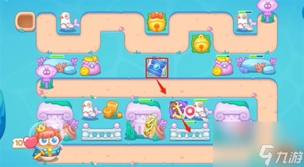 保卫萝卜4海的闺女第117关怎么通过