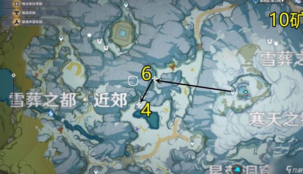 原神星银矿石哪里有卖 原神星银矿石位置地图？