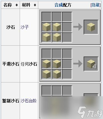 《我的世界》沙石制作详解