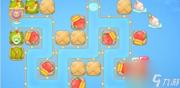 保卫萝卜4海的闺女第63关通关攻略