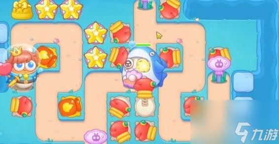 保卫萝卜4海的闺女第63关通关攻略