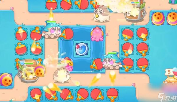 保卫萝卜4海的闺女第56关通关攻略