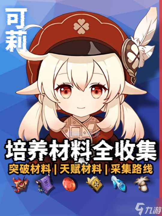 【<a id='link_pop' class='keyword-tag' href='https://www.9game.cn/yuanshen/'>原神</a>】V4.5角色攻略 | 可莉培养材料全收集