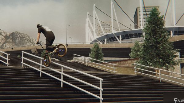 自行车特技模拟游戏《BMX Streets》4月5日发售 登陆Steam