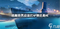 战舰世界选择AP弹与HE弹介绍