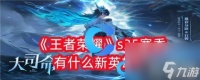 《王者荣耀》s35赛季有什么新英雄吗