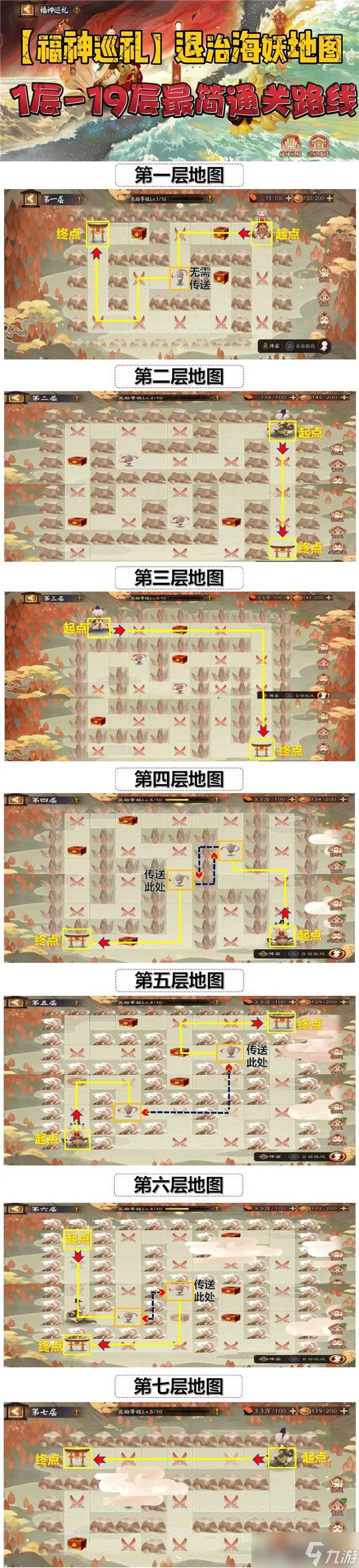 阴阳师福神巡礼攻略大全