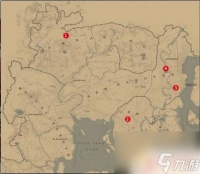 荒野大镖客毒圈 《荒野大镖客2》剧毒路线藏宝图攻略