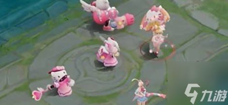 王者荣耀HelloKitty小兵皮肤特效展示 HelloKitty小兵皮肤外观特效好看吗