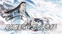 射雕职业怎么选择