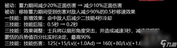 《王者荣耀》蒙恬重做技能介绍