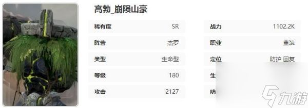 星际52区高勃怎么样 星际52区高勃技能属性介绍