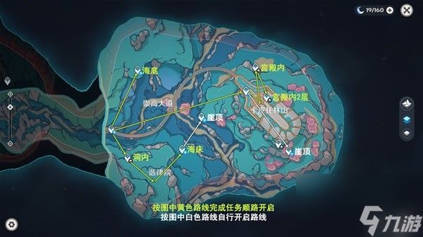 原神4.6旧日之海锚点秘境路线介绍 原神4.6旧日之海开图路线分享