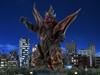 《奥特曼传奇英雄2》合体怪兽托莱伊王—三帝王