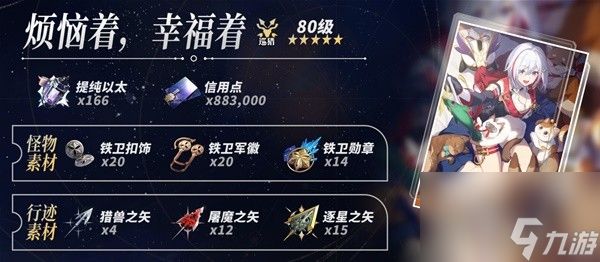 崩坏星穹铁道托帕突破材料一览