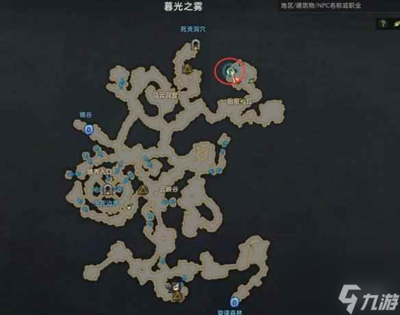 《命运方舟》坚固的飞鸟位置一览