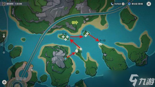 【原神】枫丹—海露花收集路线（120个）