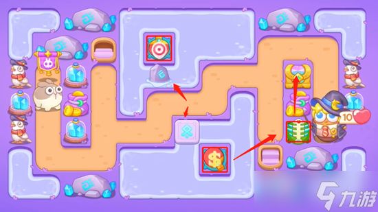 保卫萝卜4阿波与魔法宝藏第49关通关方法是什么