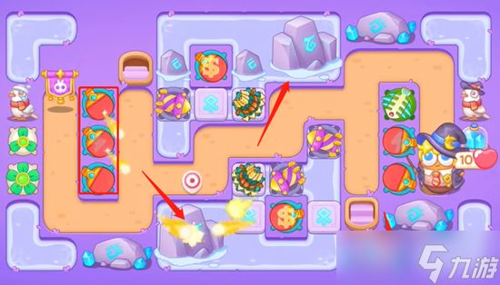 保卫萝卜4阿波与魔法宝藏第49关通关方法是什么