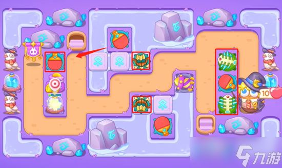 保卫萝卜4阿波与魔法宝藏第49关通关方法是什么