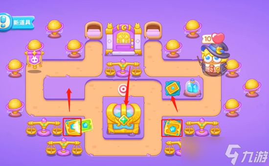 保卫萝卜4阿波与魔法宝藏第50关怎么过