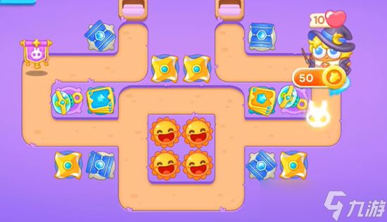 保卫萝卜4阿波与魔法宝藏第50关怎么过