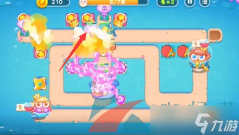 《保卫萝卜4》海的闺女第37关通关攻略