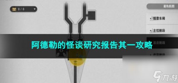 崩坏星穹铁道阿德勒的怪谈研究报告其一攻略