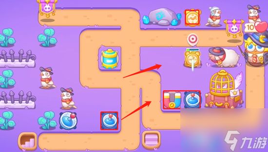 保卫萝卜4阿波与魔法宝藏第70关通关攻略