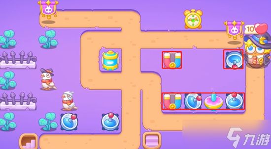 《保卫萝卜4》阿波与魔法宝藏第70关攻略