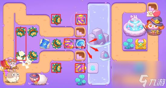 《保卫萝卜4》阿波与魔法宝藏第86关怎么过?