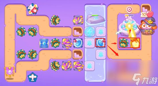 《保卫萝卜4》阿波与魔法宝藏第86关怎么过?